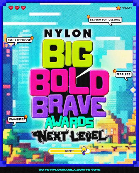 It’s Time To Level Up With NYLON Manila’s Big Bold Brave Awards.